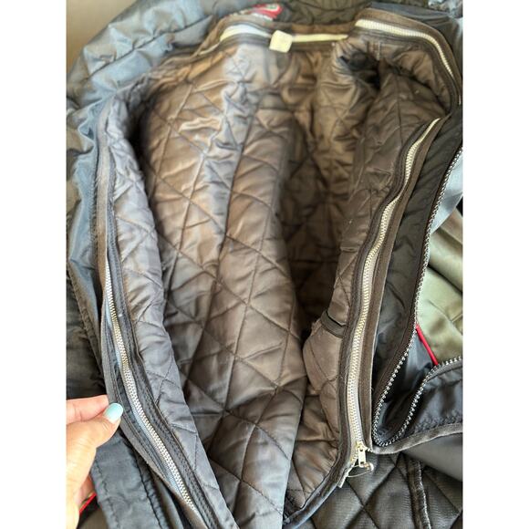 Vintage 90s Y2K Crown GWRRA Gold Wing Peg Men's Large Motorcycle Varsity Jacket - Picture 9 of 11